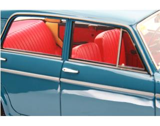 Fiat 1100D 1962-66 Blu Laudoracing 1:18 Resinemodell (Türen, Motorhaube... nicht zu öffnen!)